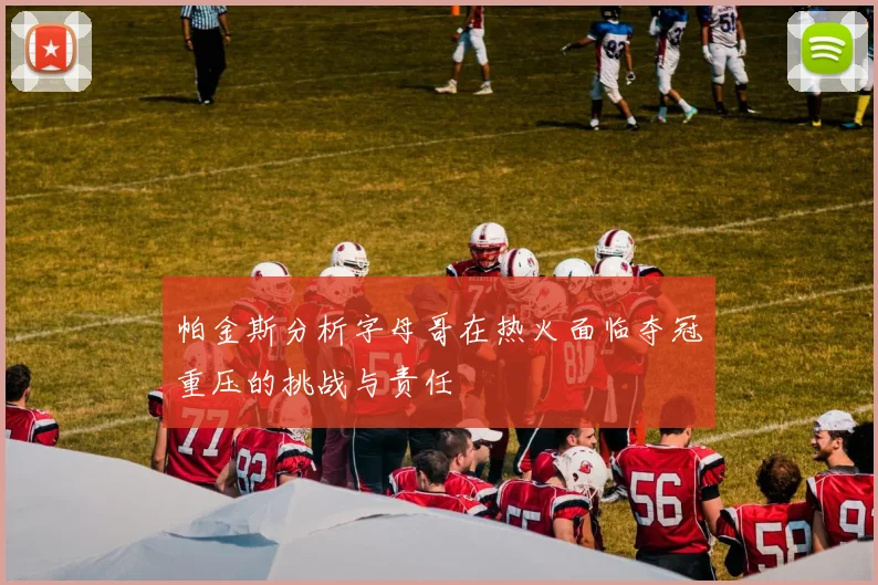 帕金斯分析字母哥在热火面临夺冠重压的挑战与责任